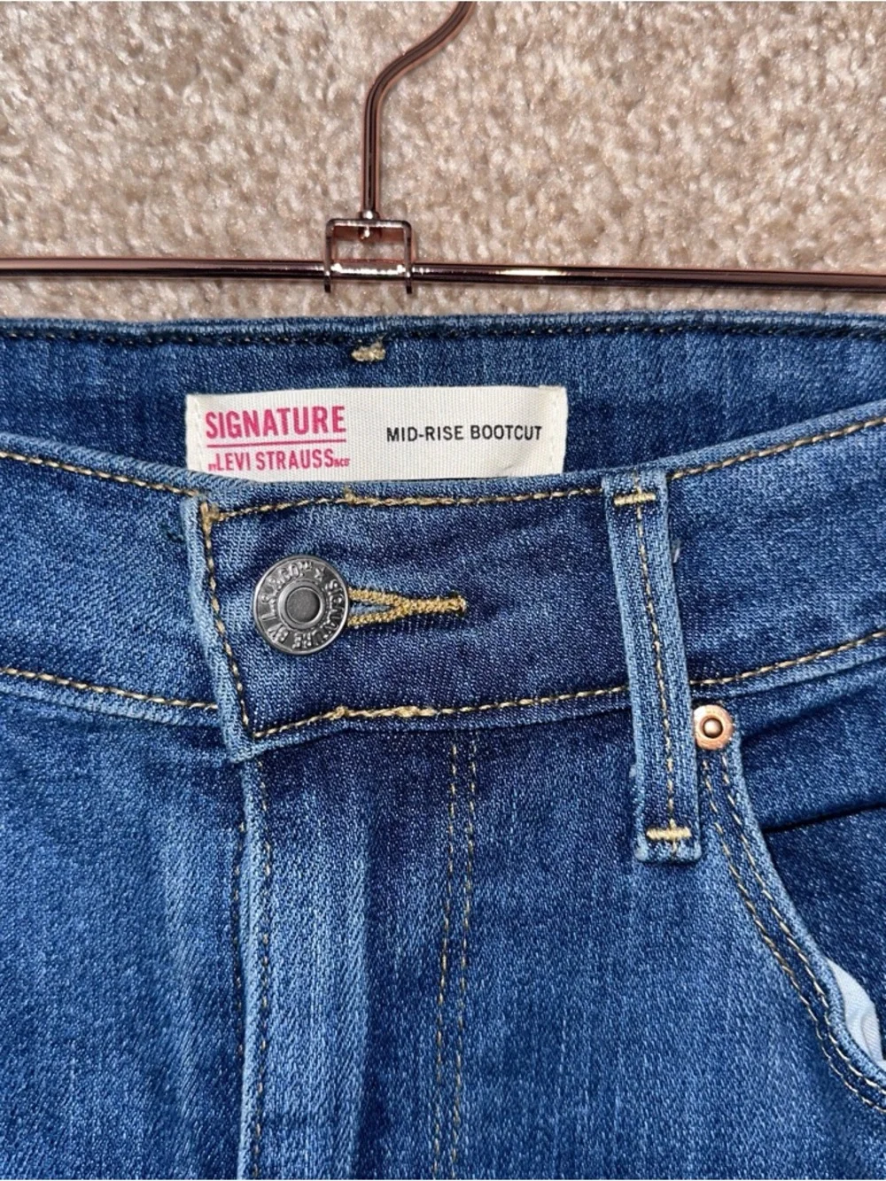 Signature by Levi Strauss Blue Flare Jeans